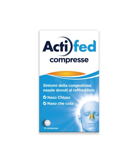 Actifed 12 compresse Actifed 12 compresse