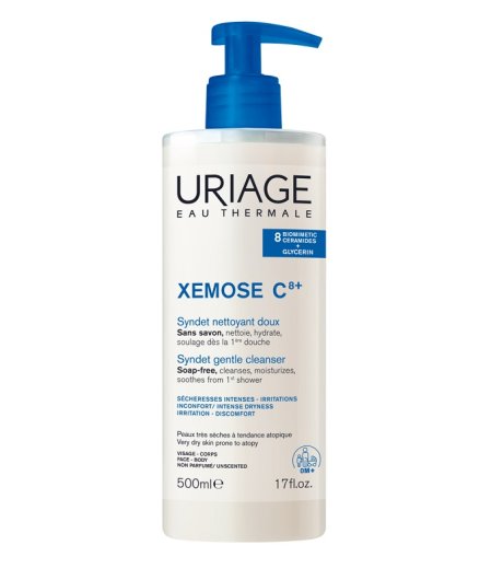 Uriage Xemose C8+ Syndet Detergente 500 ml pelle secca