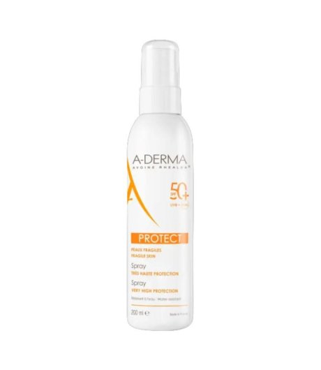 A-derma Spray Solare Invisibile SPF50+ 200ml 