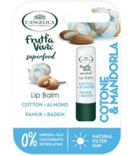L'Angelica Balsamo Labbra Cotone e Mandorla 4,8gr