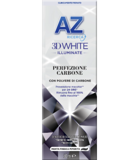 AZ Dentifricio 3DWhite Illuminate Perfezione Carbone