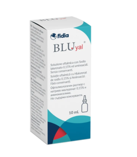 BLUYAL  soluzione oftalmica con acido ialuronico 10 ml