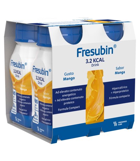 FRESUBIN 3,2KC DRINK MANG 4X125M FRESUBIN 3,2KC DRINK MANG 4X125M