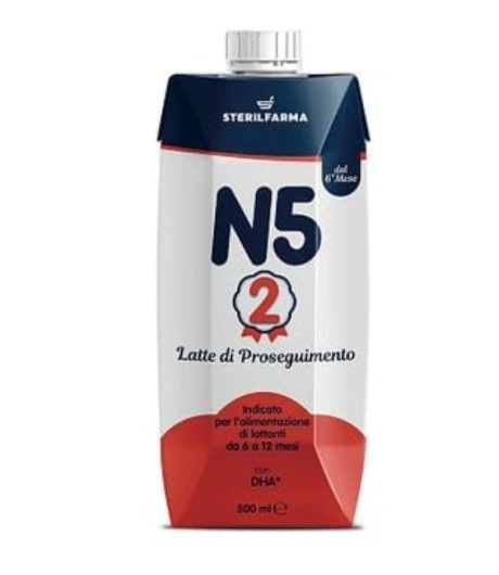 N5 2 LATTE DI PROSEGUIMENTO 2 Liquido 500ml 6/12 Mesi