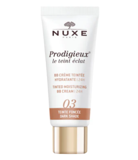 Nuxe Prodigieux Bb Cream colorata idratante - Numero 3 Tonalità Scura