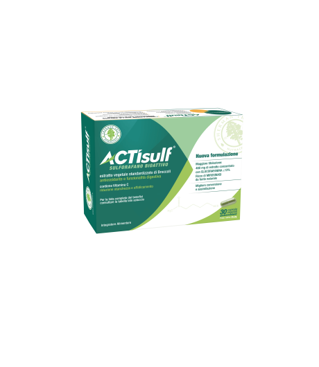 ACTISULF SULFORAFANO 30 capsule gastroresistenti