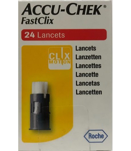 Accu-chek Fastclix 24lanc