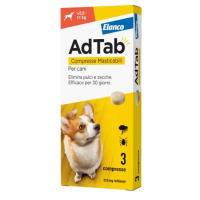 Adtab Farmaco contro pulzi e zecche per cani da 5,5 a 11kg