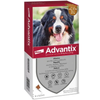 Advantix Spot-On antiparassitario per cani da 40 a 60 kg - 6 pipette