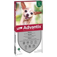 ADVANTIX 6 PIPETTE PER CANI PICCOLI DA 0 A 4 KG
