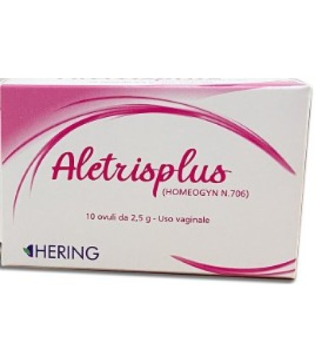 ALETRISPLUS 10 ovuli vaginali da 2,5g