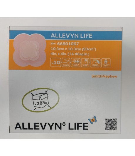 Allevyn Life 10,3cmx10,3cm 10 medicazioni