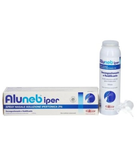 Aluneb Iper Spray Nasale Soluzione Ipertonica 3% 125ml