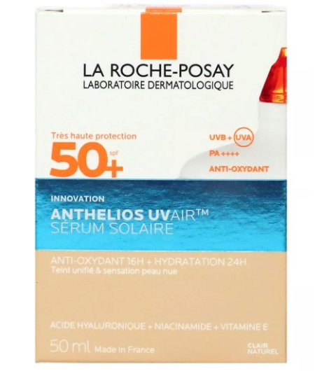 ANTHELIOS UVAIR Siero Solare azione anti-inquinamento Sfp50+