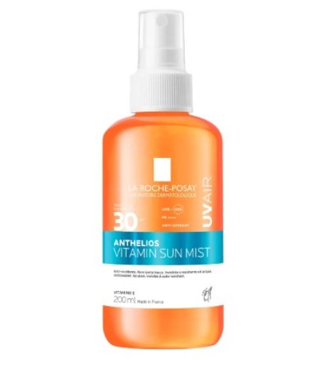 La Roche-Posay Anthelios Vitamin Sun Mist Protezione Solare Viso e Corpo SPF30 200ml
