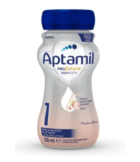 Aptamil ProFutura Duobiotik Latte per lattanti numero 1 dalla nascita al 6° mese bottiglia 200ml