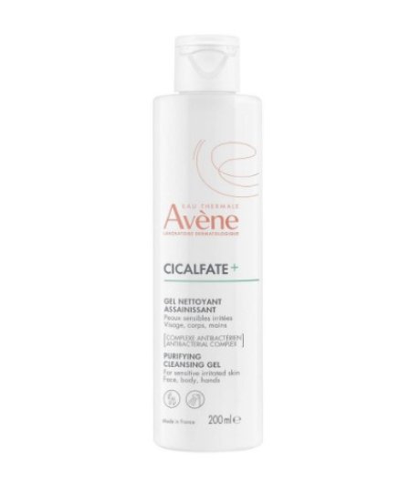 Avène Cicalfate+ Gel Detergente 200 ml - Per pelli sensibili irritate viso mani corpo