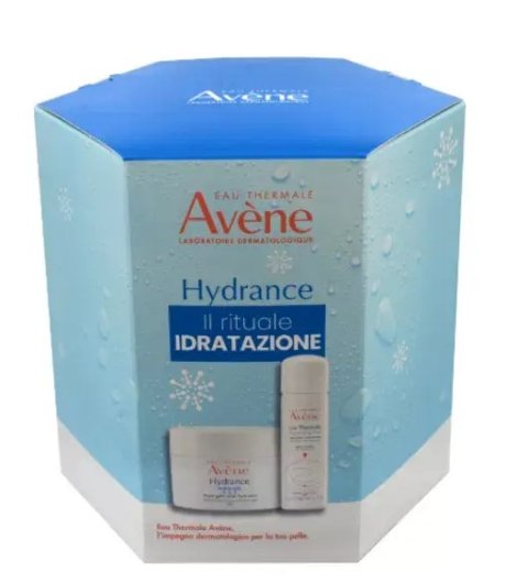 Avène Cofanetto Natale Hydrance 1 Acqua Termale Spray 50 ml e 1 Aqua Gel 50 ml