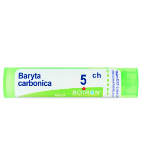 BARYTA CARBONICA 5CH 80GR Multidose Medicinale Omeopatico Boiron
