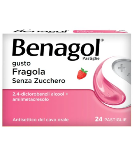 BENAGOL 24 Pastiglie senza zucchero gusto fragola