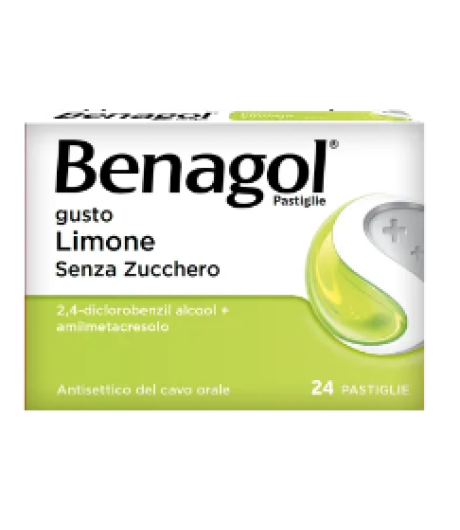 BENAGOL 24 Pastiglie senza zucchero gusto limone