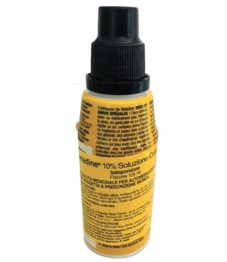 BETADINE SOLUZIONE CUTANEA 125ML 10%