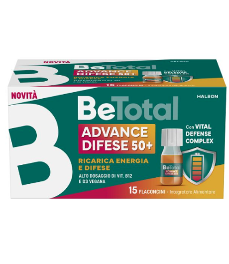 BETOTAL ADVANCE DIFESE 50+ 15 Flaconcini BETOTAL ADVANCE DIFESE 50+ 15 Flaconcini