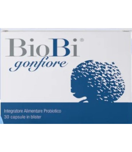 BioBi Gonfiore Integratore Probiotico 30 capsule
