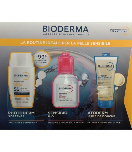 BIODERMA TRAVEL KIT Routine per pelle sensibile 