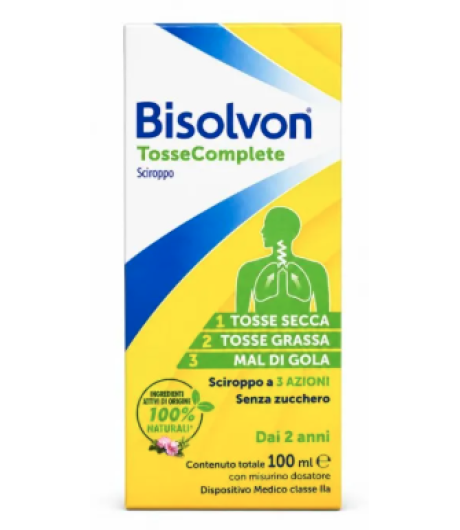 BISOLVON TOSSE COMPLETE SCIROPPO 100ml