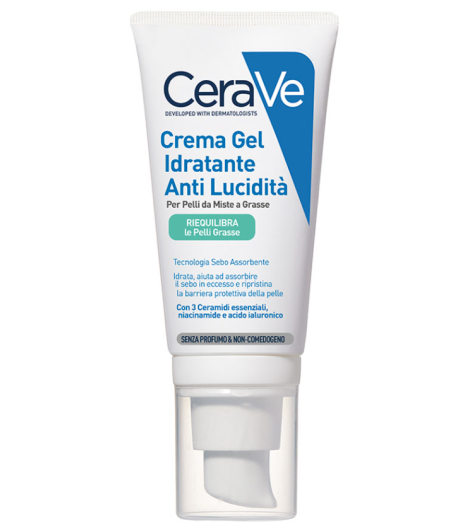 Cerave Crema Gel Idratante Anti Lucidità 52ml