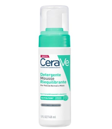 Cerave Detergente Mousse Riequilibrante 148ml