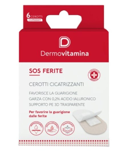 Dermovitamina Sos Ferite 6 Cerotti Cicatrizzanti Dermovitamina Sos Ferite 6 Cerotti Cicatrizzanti