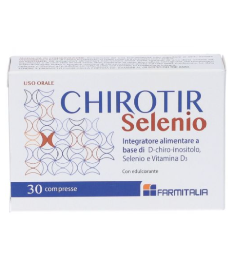 CHIROTIR SELENIO INTEGRATORE 30 COMPRESSE