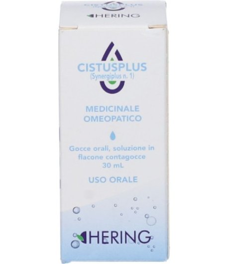 Cistiplus Gocce 30ml (Synergiplus n.1) Hering