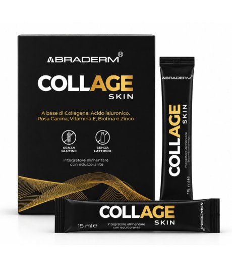 COLLAGE SKIN 30 STICK da 15ml Integratore Braderm COLLAGE SKIN 30 STICK da 15ml Integratore Braderm