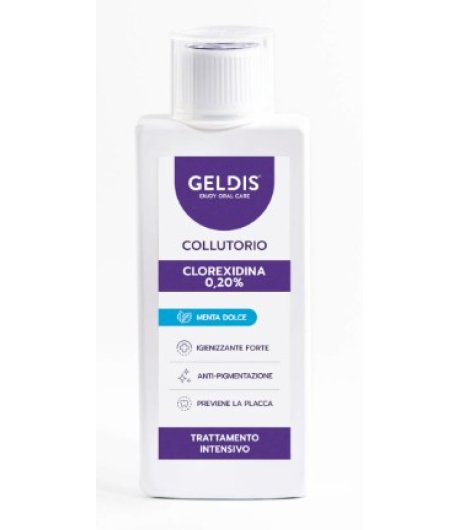 Geldis Collutorio Clorexidina 0,20% Gusto Menta dolce 200ml
