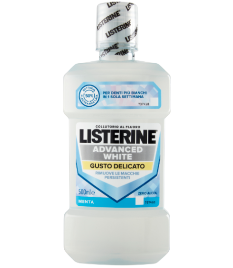 LISTERINE COLLUTORIO ADVANCED WHITE DELICATO 500ml