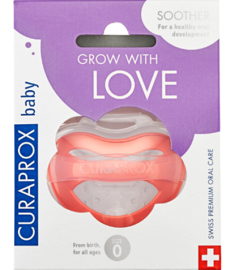 Curaprox Succhietto Baby Corallo da 0 anni