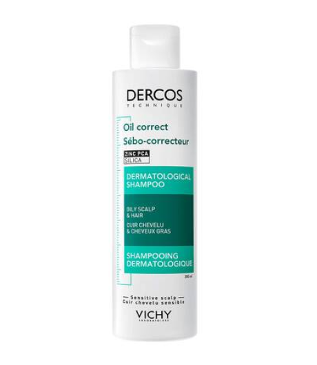 VICHY DERCOS OIL CONTROL SHAMPOO 200ML