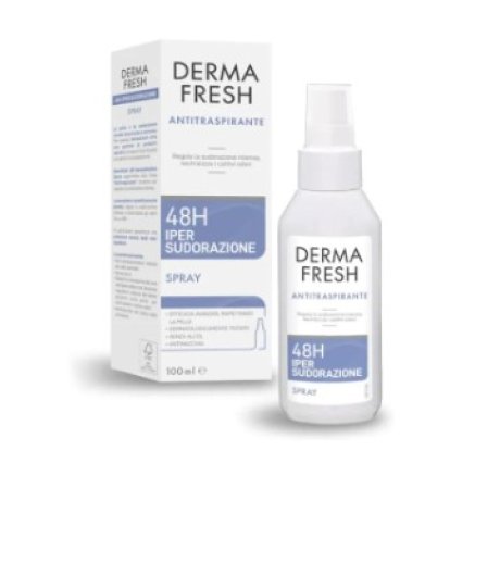 DERMAFRESH Deodorante 48h Ipersudorazione Spray 100ml DERMAFRESH Deodorante 48h Ipersudorazione Spray 100ml