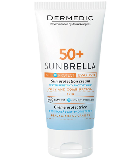 Dermedic Sun Crema Solare Protettiva Spf50+ Pelli Sensibili 