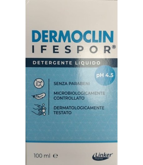 Dermoclin Ifespor Detergente Liquido ph 4.5 100ml