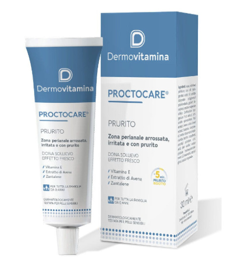 Dermovitamina Proctocare Prurito zona Anale 30ml