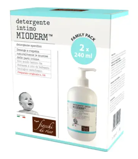 Detergente Intimo Mioderm - Family pack 2 flaconi da 240ml