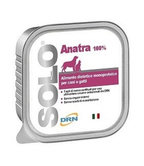 NEXTMUNE DRN SOLO CANE/GATTO MONOPROTEICO ANATRA 100GR (vaschetta)