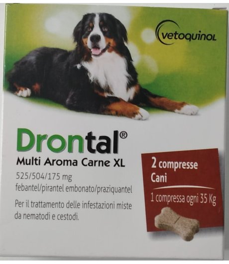 DRONTAL MULTI AROMA CARNE XL 2 COMPRESSE