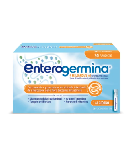 ENTEROGERMINA 30 flaconcini 4 miliardi / 5ml