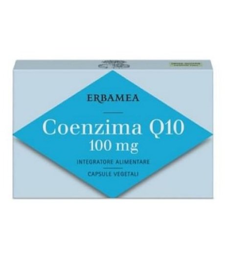 Erbamea Coenzima Q10 100 mg 24 Capsule Vegetali