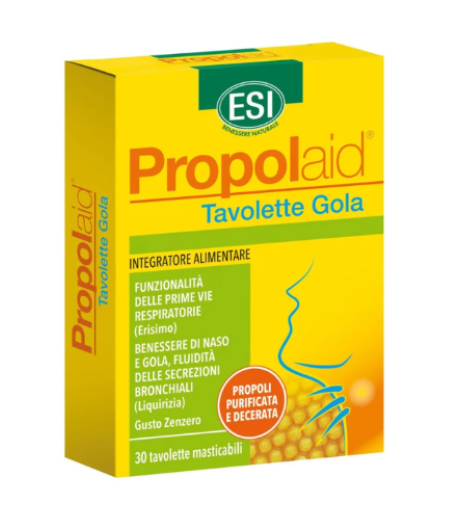 Esi Propolaid 30 tavolette per la gola 